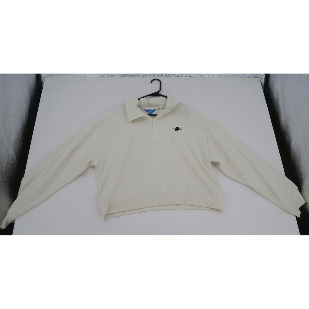 Prince Pickleball Quarter Zip Sweatshirt Cropped Pullover Long Sleeve‎ Women XXL